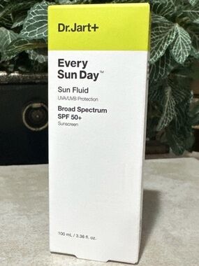 Every Sun Day Sun Fluid UVA/UVB Protection, Broad Spectrum SPF 50+ Sunscreen NIB